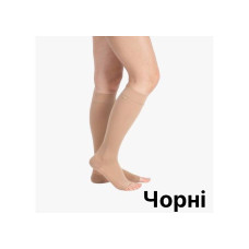 Чулки Smoothfix FX1431 короткие гольфы компрессионные 1 класс с открытым носком размер 1 S черные