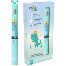 Электрическая зубная щетка Vega Kids VK-500B бирюзовая гарантия 1 год