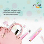 Электрическая зубная щетка Vega Kids VK-500B бирюзовая гарантия 1 год