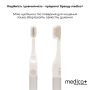Звуковая зубная щетка Medica+ ProBrush 7.0 Compact Silver + Насадки (4 шт)