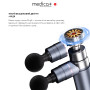 Перкусійний масажер MEDICA+ MassHand Pro 2Х (Japan) 