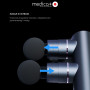 Перкусійний масажер MEDICA+ MassHand Pro 2Х (Japan) 
