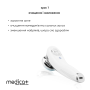 Микротоковый RF лифтинг-массажёр для лица MEDICA+ Skin Lifting 7.0 White - EMS, LED