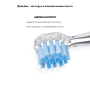 Детская электрическая зубная щетка Medica+ KidsBrush 2.0 Blue + Насадки (6 шт)