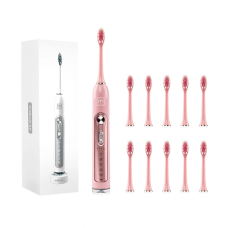 Ультразвуковая зубная щетка MEDICA + PROBRUSH 9.0 ULTASONIC PINK + 10 насадок FUCHSIA