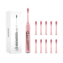 Ультразвуковая зубная щетка MEDICA + PROBRUSH 9.0 ULTASONIC PINK + 10 насадок FUCHSIA