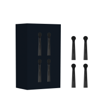 Насадки для ультразвукової зубної щітки Medica+ ProBrush XO black (4 шт)