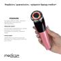 Микротоковый RF Lifting Массажер для лица Skin Lifting 7.0 Pink - EMS, LED