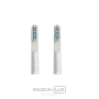 Отбеливающая звуковая зубная щетка Medica+ Lux 10Х Portable Grey