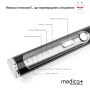 Ультразвуковая зубная щетка Medica+ PROBRUSH 9.0 black + насадки (6 шт)