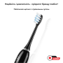 Ультразвуковая зубная щетка Medica+ PROBRUSH 9.0 black + насадки (6 шт)
