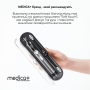 Ультразвуковая зубная щетка Medica+ PROBRUSH 9.0 black + насадки (6 шт)