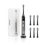 Ультразвуковая зубная щетка Medica+ PROBRUSH 9.0 black + насадки (6 шт)