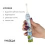 Звуковая зубная щетка MEDICA+ KidsBrush 7.0 BLUE (Япония)  + Насадки (4 шт)
