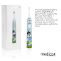 Звуковая зубная щетка MEDICA+ KidsBrush 7.0 BLUE (Япония)  + Насадки (4 шт)