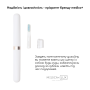 Отбеливающая звуковая зубная щетка Medica+ Lux 10Х Portable Rose Gold