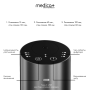 Аромадифузор автоматичний MEDICA+ Aroma 8.0 (STEEL)