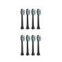 Насадка для ультразвуковой зубной щетки MEDICA + ProBrush 9.0 Ultrasonic Black 8 штук