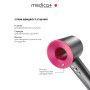 Професійний фен для волосся Hair Pro з 5 насадками та кейсом 
