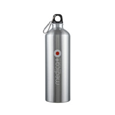 Пляшка Алюмінієва MEDICA+ WaterControl SILVER