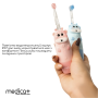 Детская электрическая зубная щетка Medica+ KidsBrush 2.0 Blue