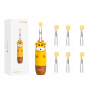 Детская электрическая зубная щетка Medica+ KidsBrush 2.0 Yellow + Насадки (6 шт)