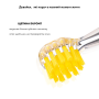 Детская электрическая зубная щетка Medica+ KidsBrush 2.0 Yellow + Насадки (6 шт)