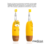 Детская зубная щетка Medica+ KidsBrush 2.0 Yellow