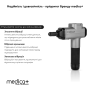 Перкуссионный ручной массажер для тела и мышц Medica+ MassHand Pro 6.0 (Япония)