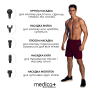 Перкуссионный ручной массажер для тела и мышц Medica+ MassHand Pro 6.0 (Япония)