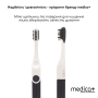 Электрическая зубная щетка MEDICA+ ProBrush 7.0 Compact (Black) + Насадки (4 шт)