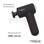 Перкуссионный массажер для тела и мышц Medica+ MassHand Pro 4.0 Black