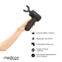 Перкуссионный массажер для тела и мышц Medica+ MassHand Pro 4.0 Black