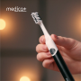Электрическая зубная щетка MEDICA+ ProBrush 7.0 Compact (Black) + Насадки (4 шт)