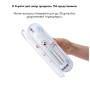 Ультразвуковая зубная щетка Medica+ PROBRUSH 9.0 white