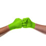 Перчатки нитриловые Mercator Medical GoGrip Green зеленые размер L 50 шт