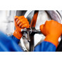 Перчатки нитриловые Mercator Medical GoGrip Orange Оранжевые размер XL 50 шт