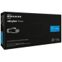 Перчатки нитриловые Nitrylex Black смотровые нестерильные неприпудренные, черного цвета, размер M 100 шт