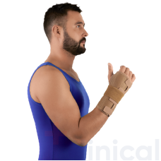 Бандаж MedTextile 8551 на лучезапястный сустав с ребром жесткости S/M