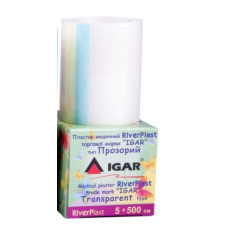 Пластырь медицинский IGAR  RiverPlast  тип Прозрачный на полиэтиленовой основе 5 х 500 см