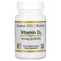 Витамин Д-3 California Gold Nutrition, 50 мкг 2000 МО, 90 капсул
